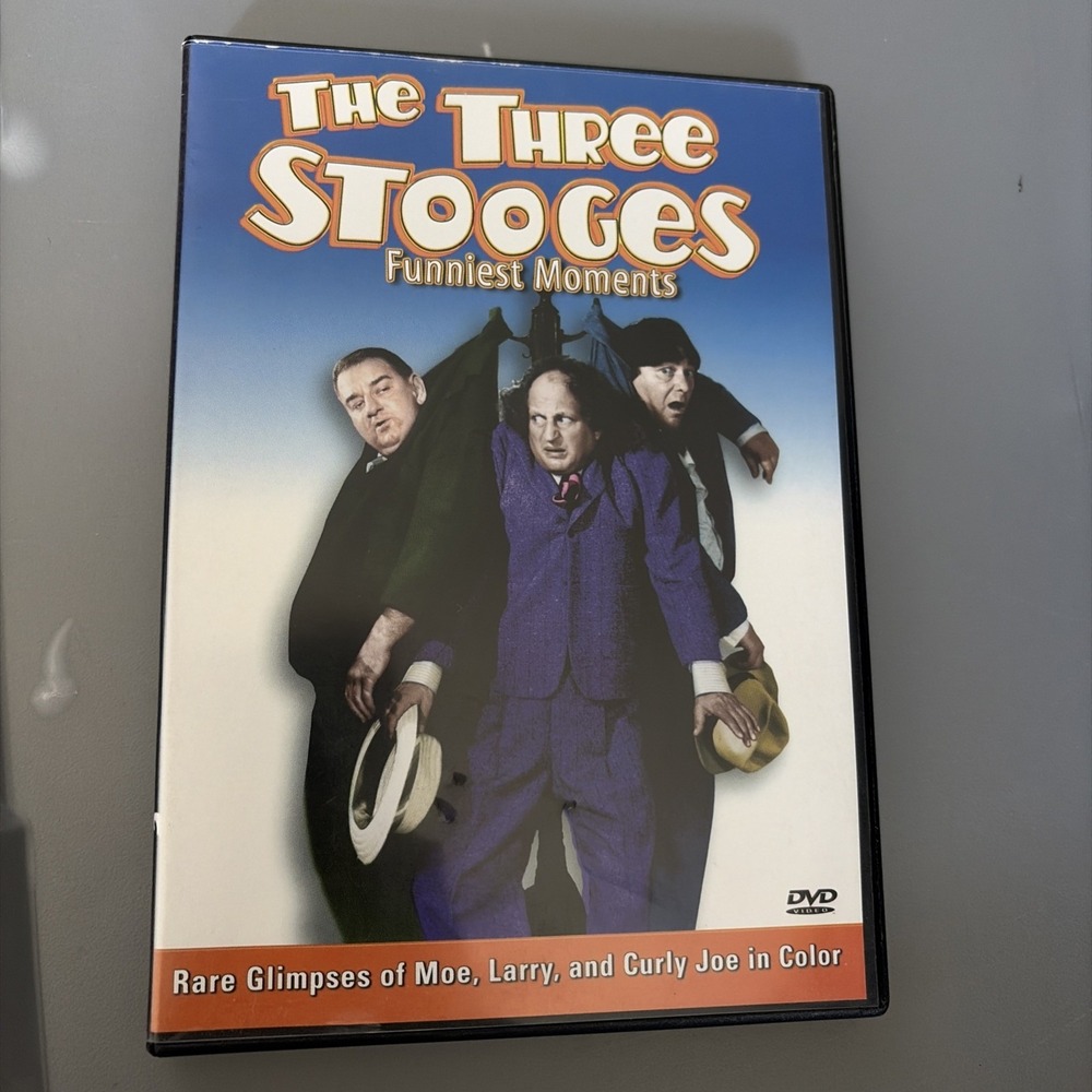 The Three Stooges: Funniest Moments DVD 2000
